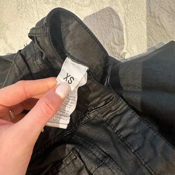 - Fake Leather Flare Pants FREE - Picture 5 of 7